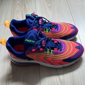 Nike Air Max 270 React Engage Trainers in Pink Size 10.5 US